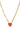 Moonlit Melody Necklace - Red