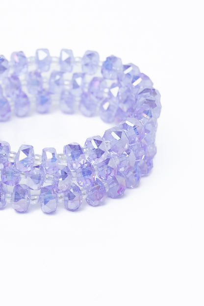 Wild Thoughts Bracelet Set - Lilac