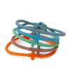 5 pc Jesus Cross Silicone Bracelets - 8 Colors!