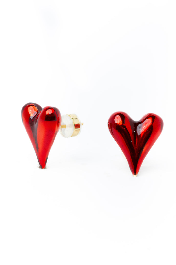 Berry Kissed Earrings - Strawberry