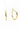 Crimson Tides Earrings - Gold