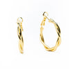 Crimson Tides Earrings - Gold