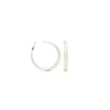 Sand Glow Earrings - White Sparkle