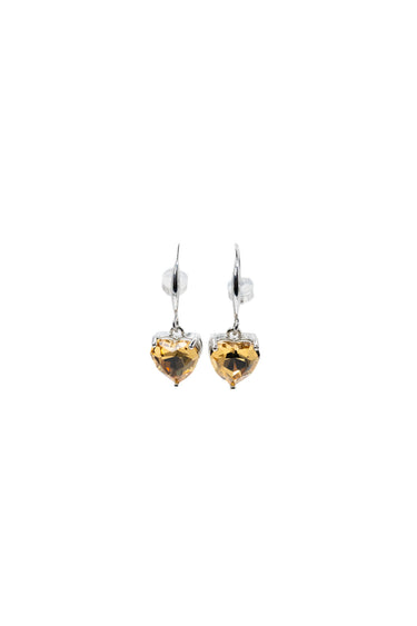 Moonlit Melody Earrings - Light Topaz
