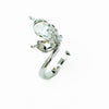 Midnight Ring - Silver White
