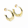Venetian Earrings - Metallic Moonlight