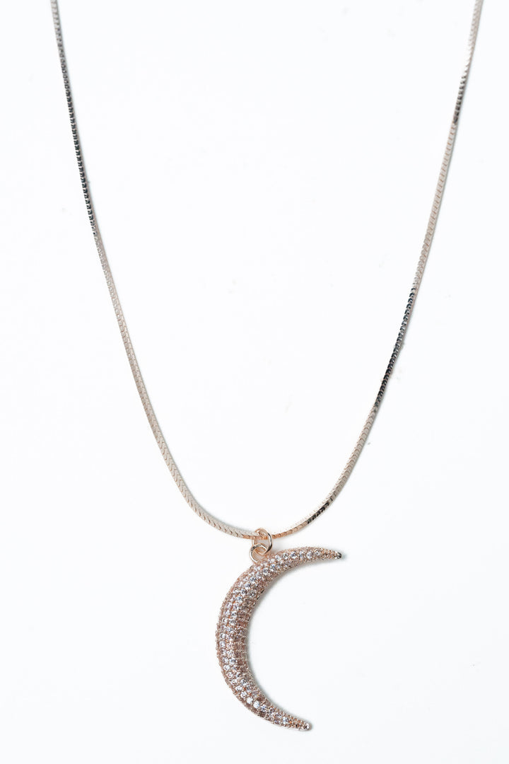 La Lune Necklace - Metallic Coconut