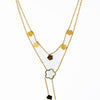 Garden Cascade Necklace - Gold