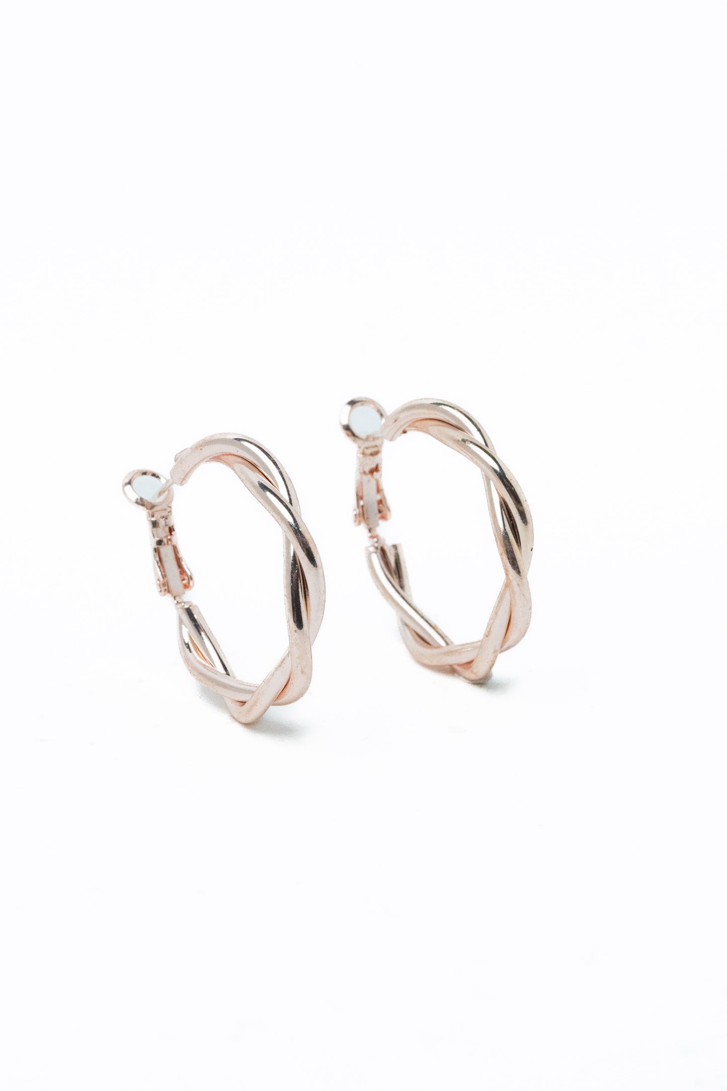 Crimson Tides Earrings - Metallic Coconut