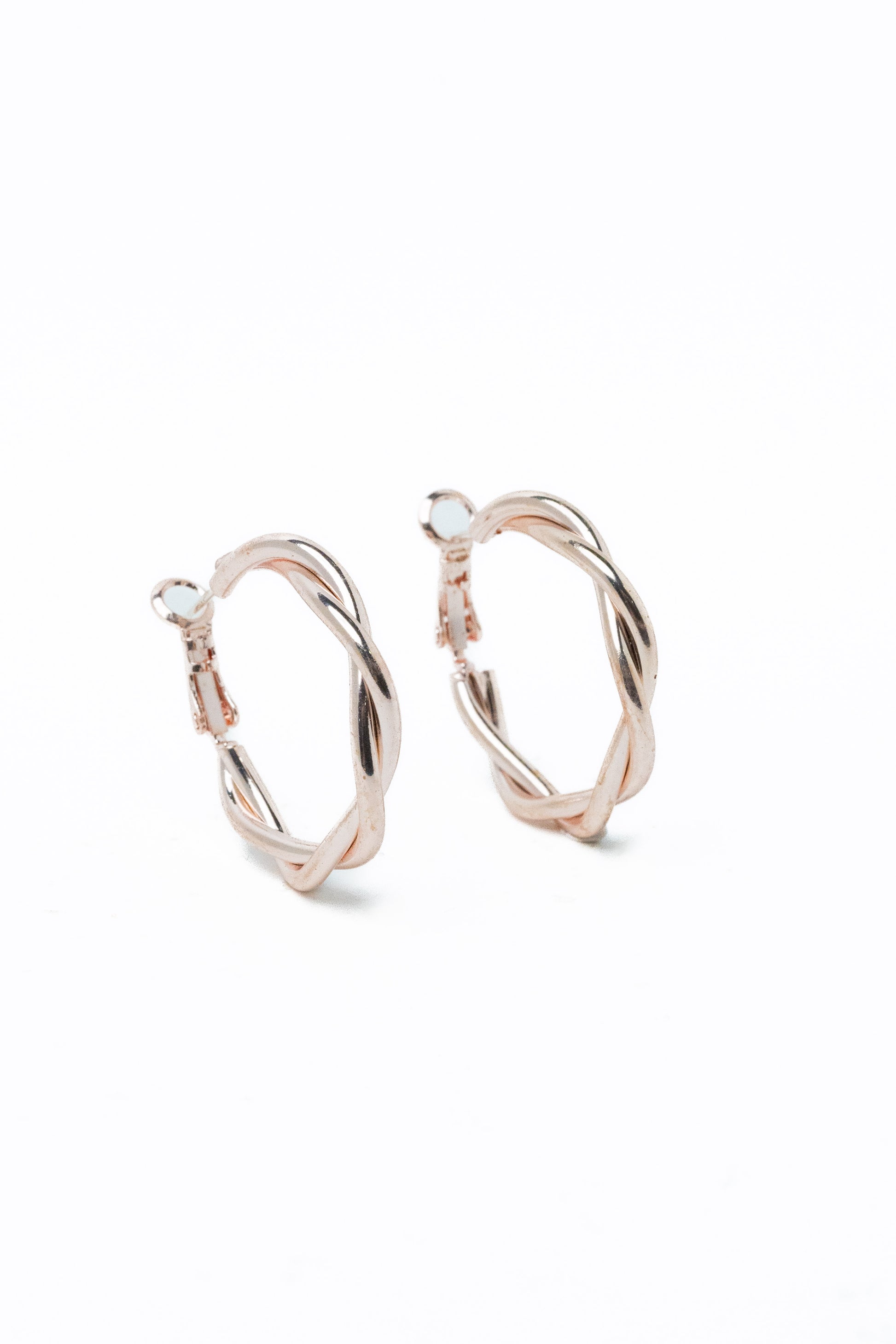 Crimson Tides Earrings - Metallic Coconut