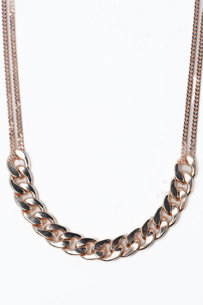 The Alexa Necklace - Metallic Coconut