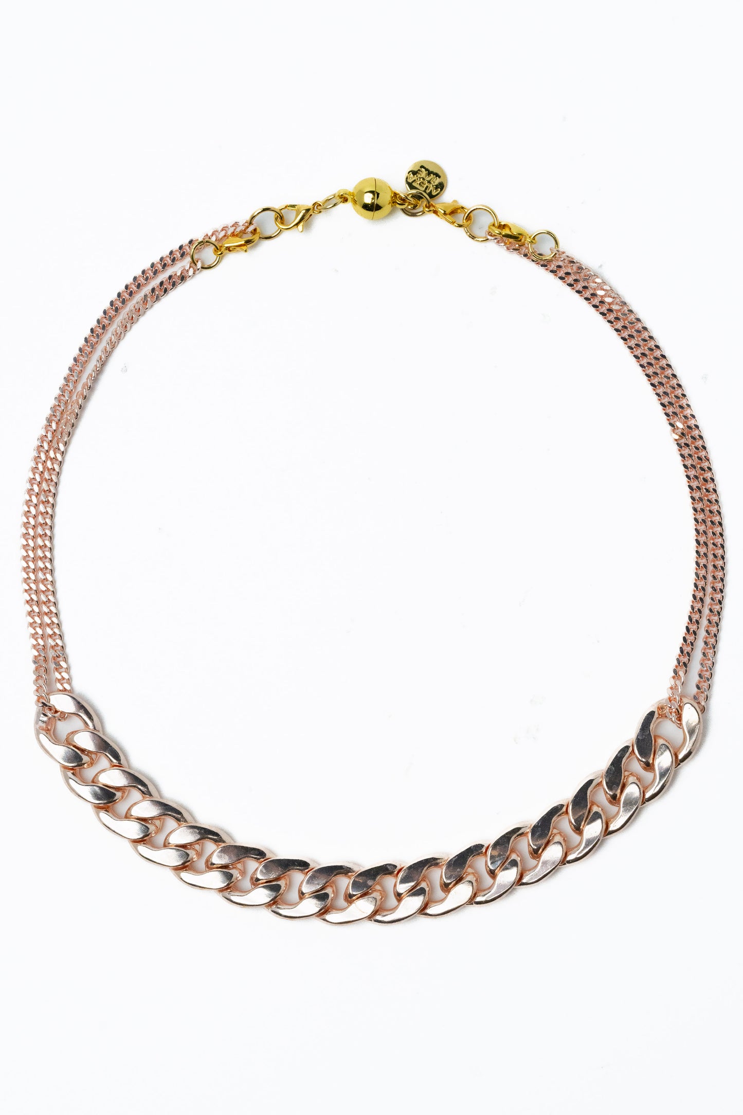The Alexa Necklace - Metallic Coconut