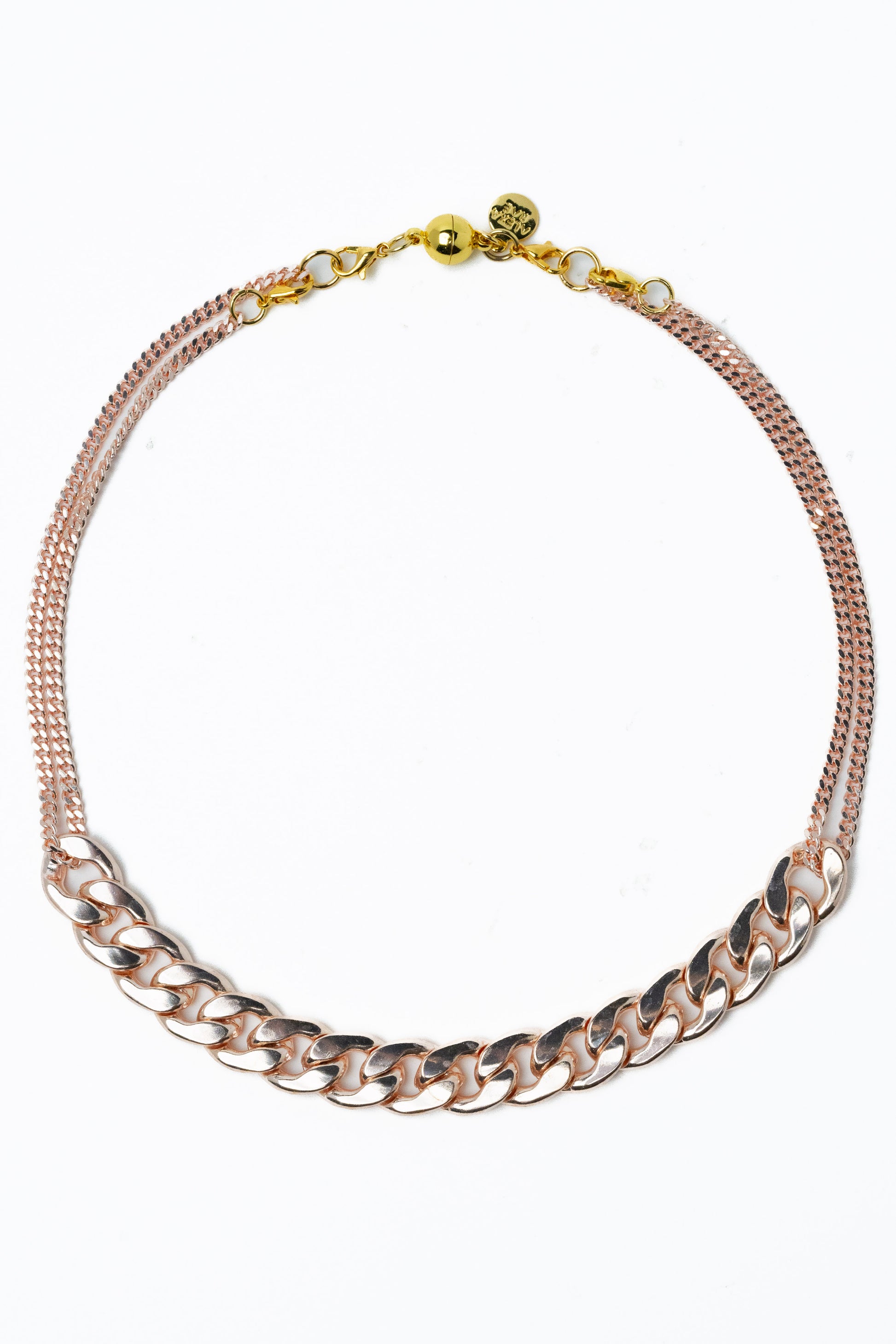 The Alexa Necklace - Metallic Coconut