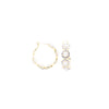Charlize Earrings - Pearl