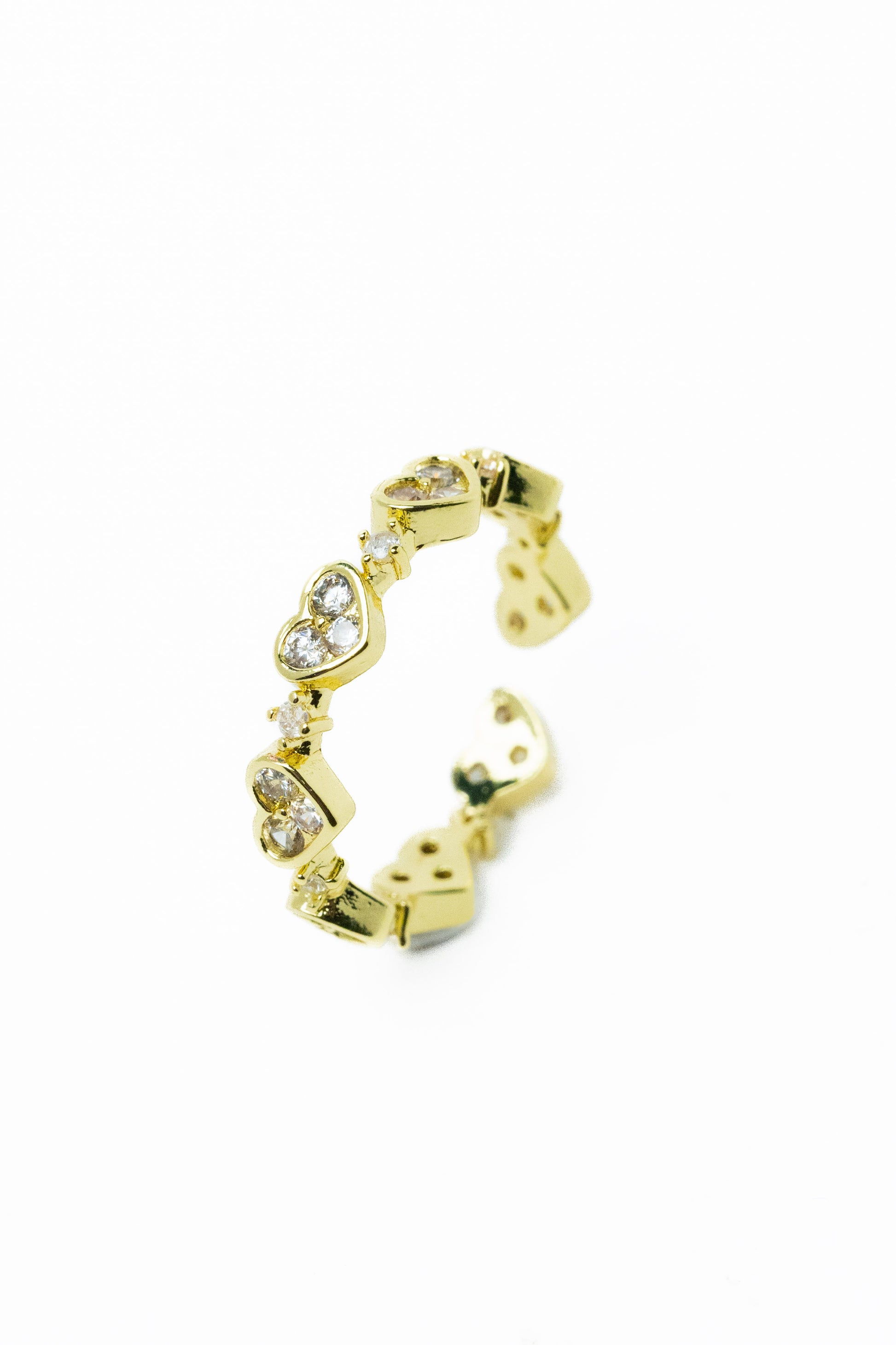 Amor Ring - Metallic Moonlight Clear