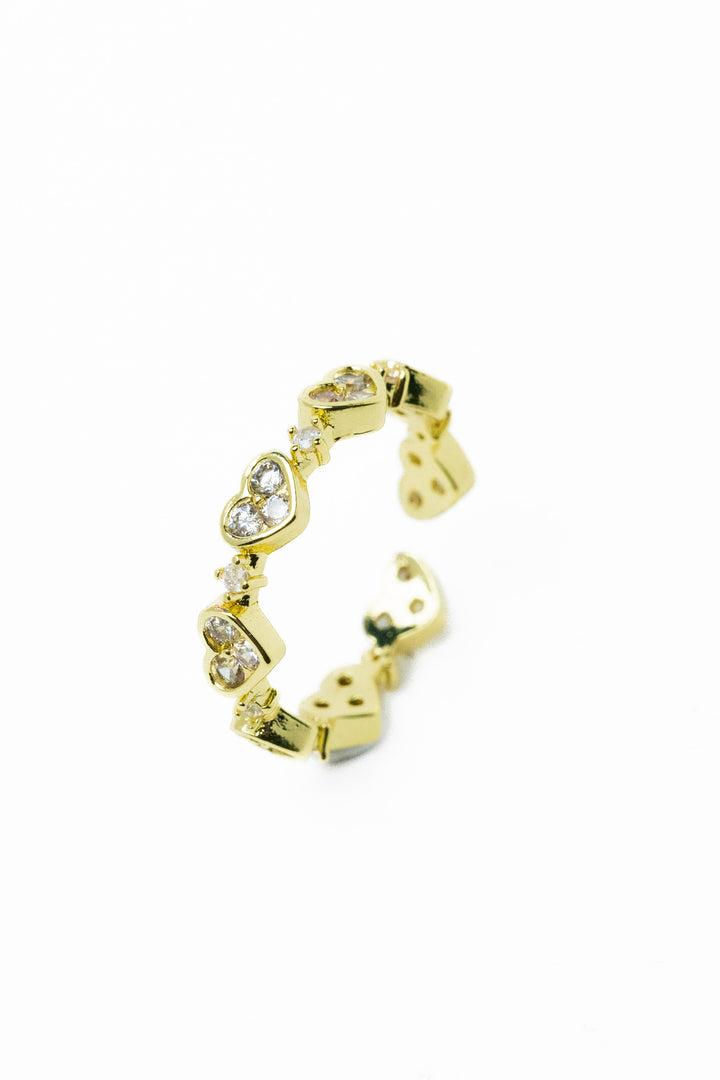 Amor Ring - Metallic Moonlight Clear