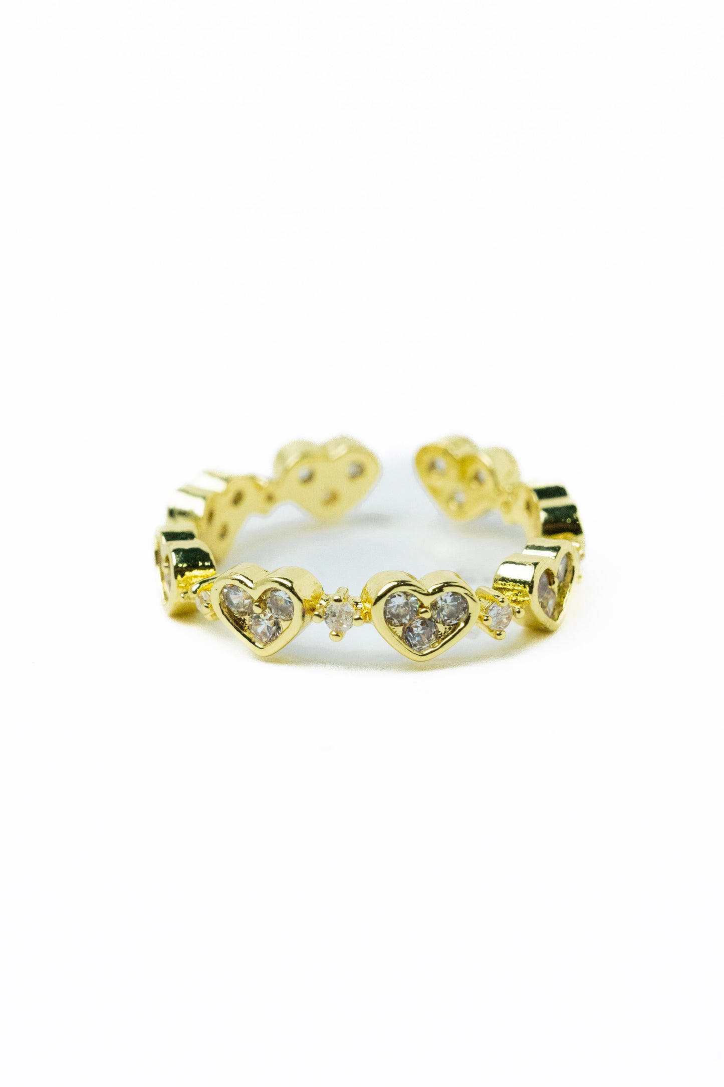 Amor Ring - Metallic Moonlight Clear