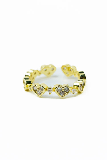 Amor Ring - Metallic Moonlight Clear