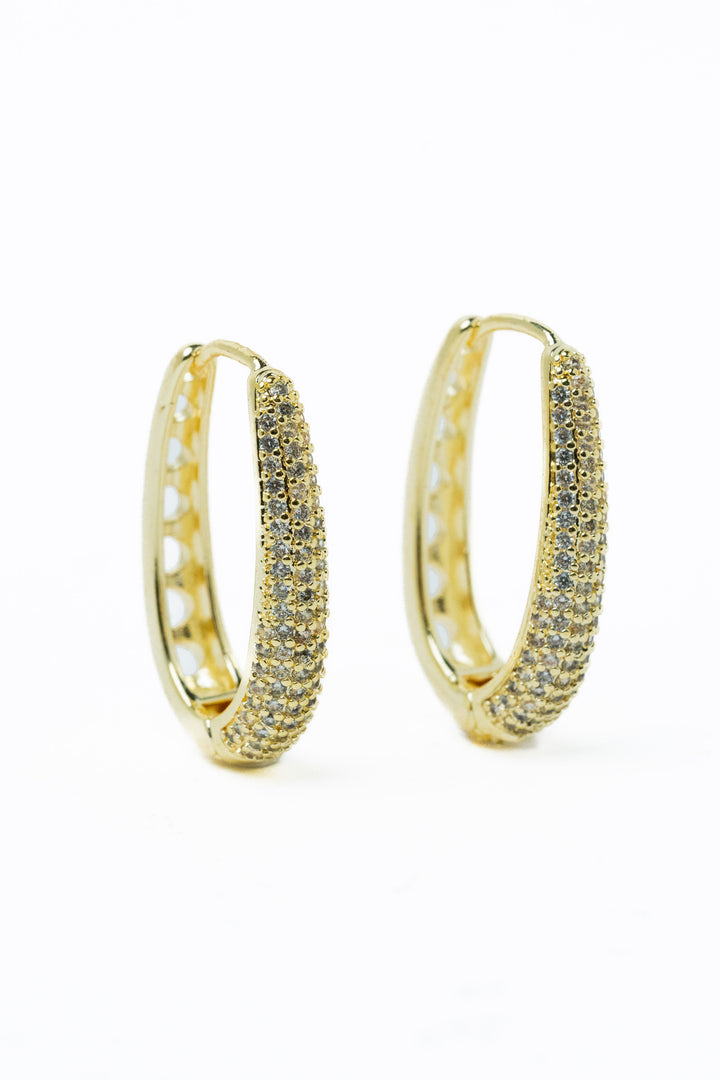 Maya Earrings - Metallic Moonlight