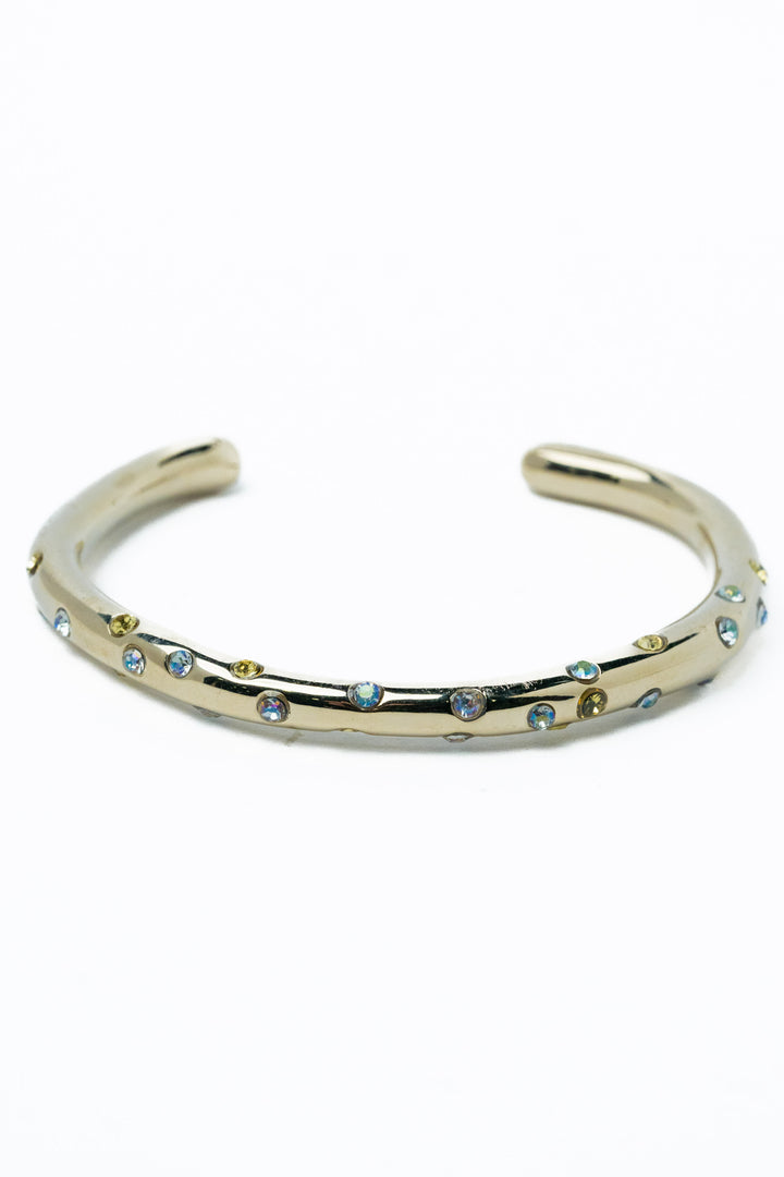 Pearl Dusk Bracelet - Metallic Linen