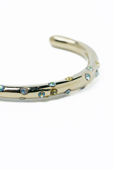 Pearl Dusk Bracelet - Metallic Linen
