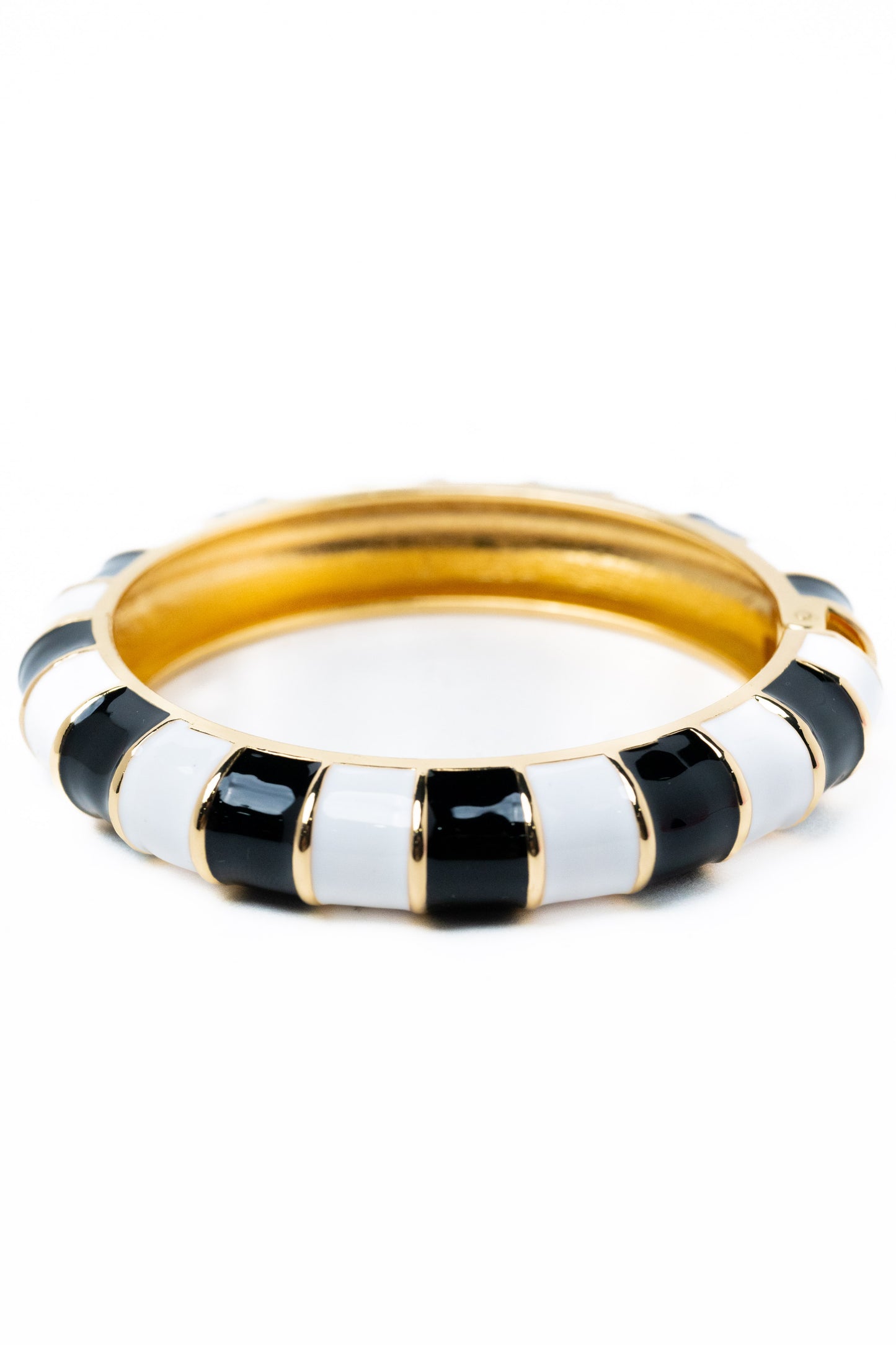 Ysabel Bracelet - Gold Black White