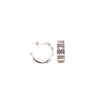 Riven Earrings - Linen