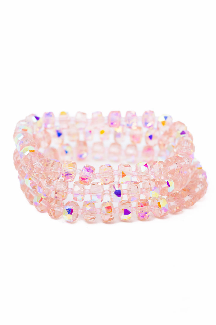 Wild Thoughts Bracelet Set - Pink