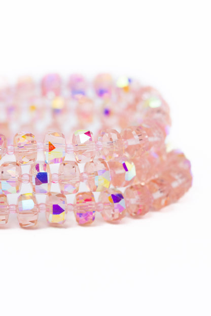 Wild Thoughts Bracelet Set - Pink