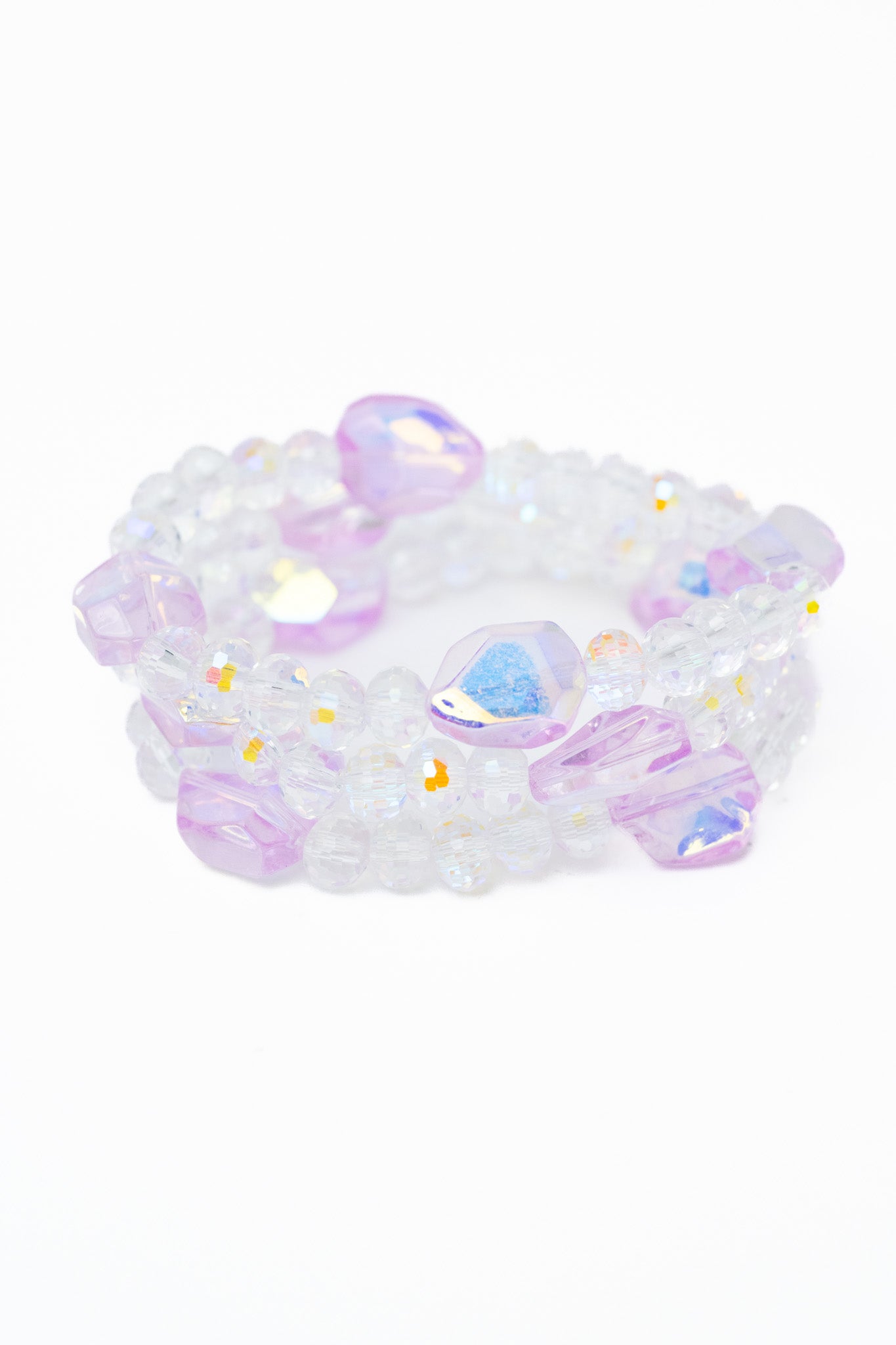 Cally Bracelet Set - Snow Glow