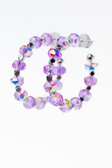 Wild Thoughts Earrings - Lilac