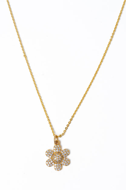 Delicate Blossom Necklace - Gold