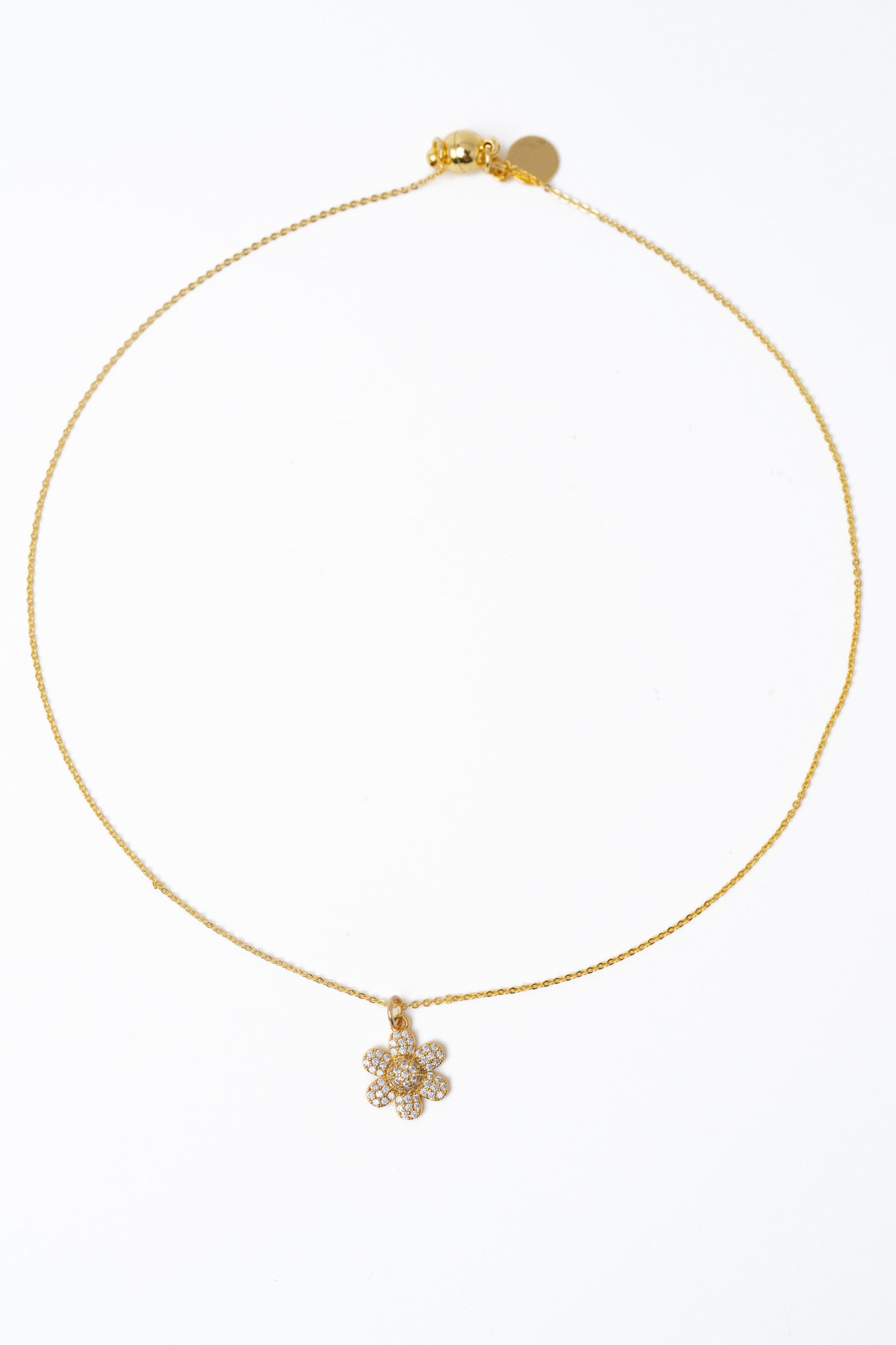 Delicate Blossom Necklace - Gold