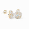 Floral Spring Earrings - Gold