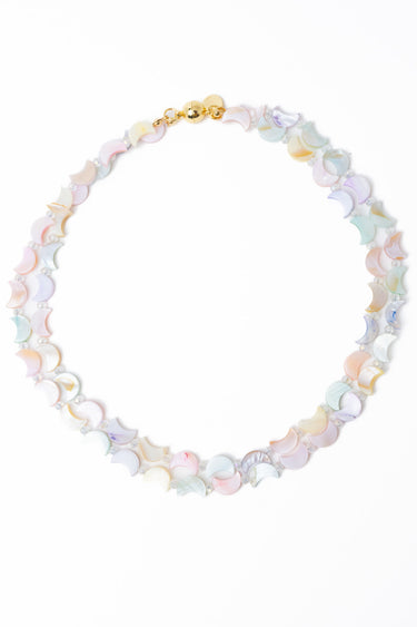 Starlit Moon Necklace - Pastel Dream