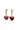 Forever Now Earrings - Gold Red Velvet