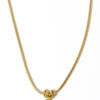 Always Better Together Necklace - Gold Clear