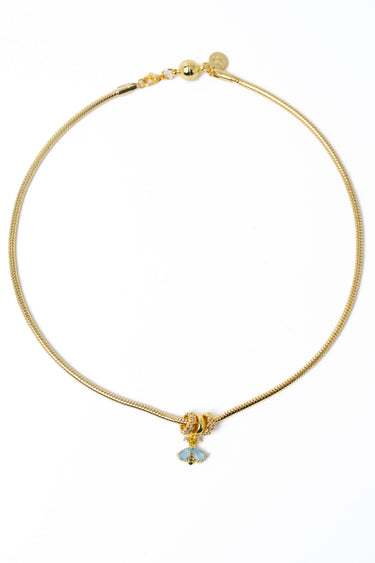 Always Better Together Necklace - Gold Clear