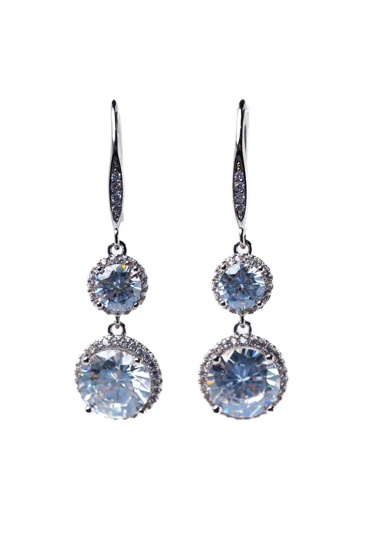 Betty James Earrings - Metallic Platinum