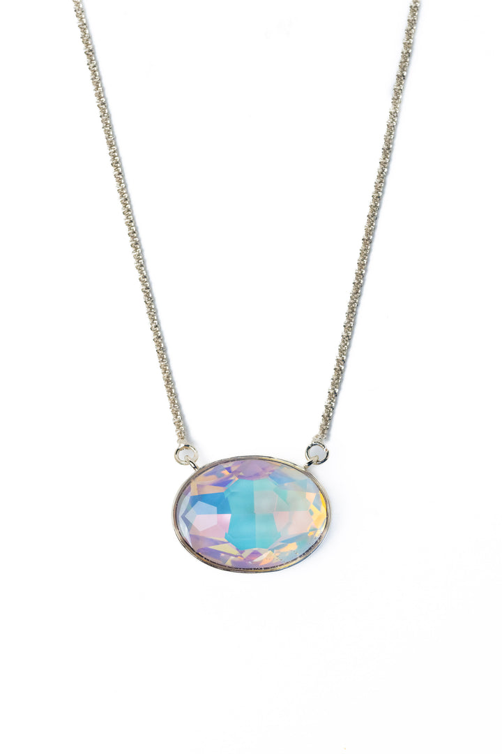 Clearwater Necklace - Metallic Linen Pink