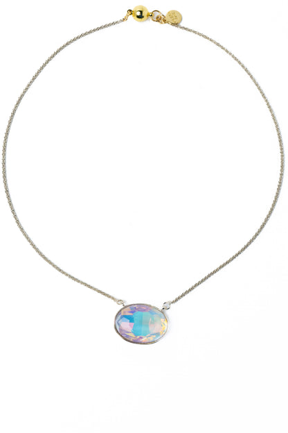 Clearwater Necklace - Metallic Linen Pink