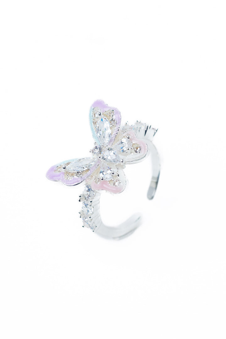 Serenity Ring - Liquid Metallic Pearl White