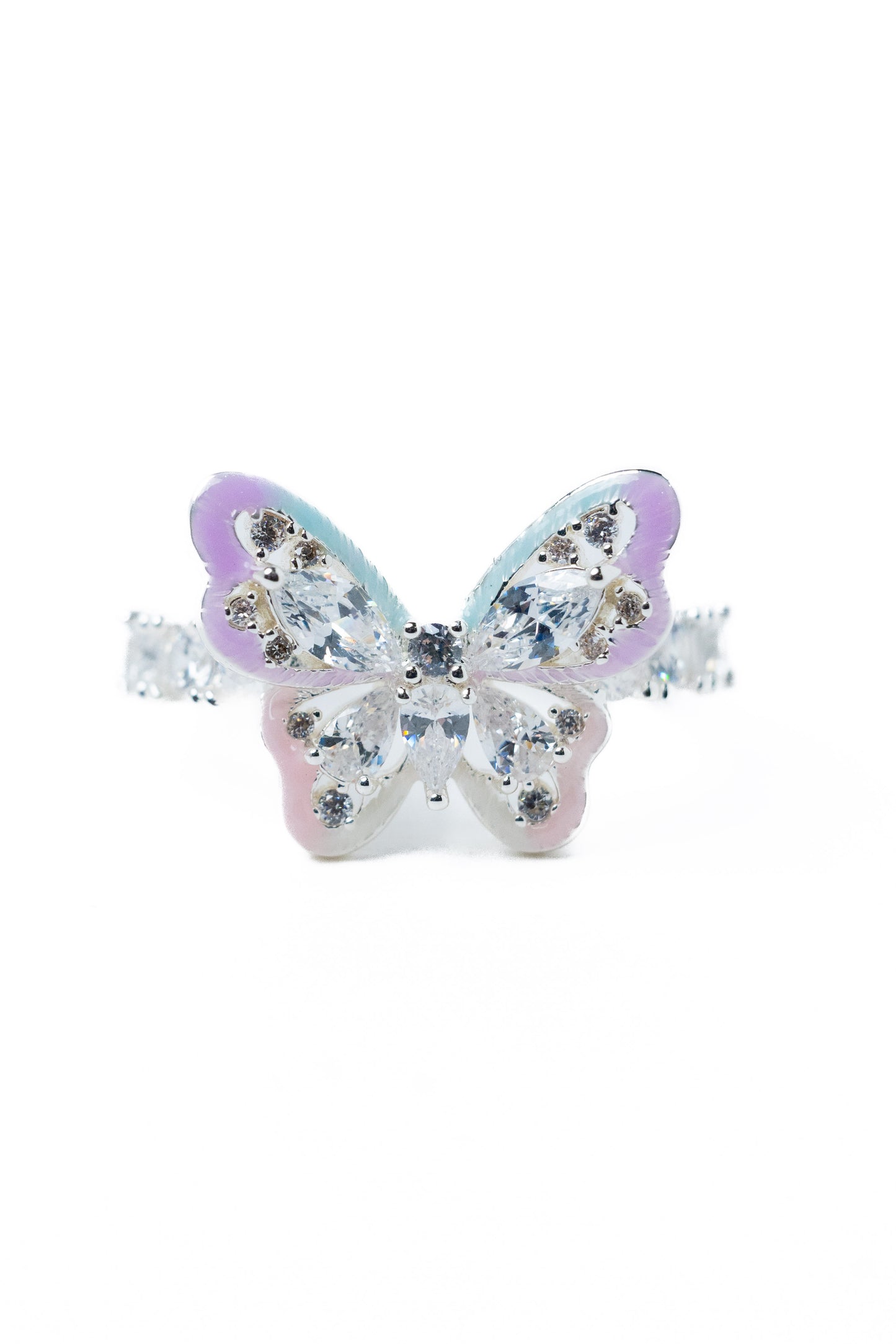 Serenity Ring - Liquid Metallic Pearl White
