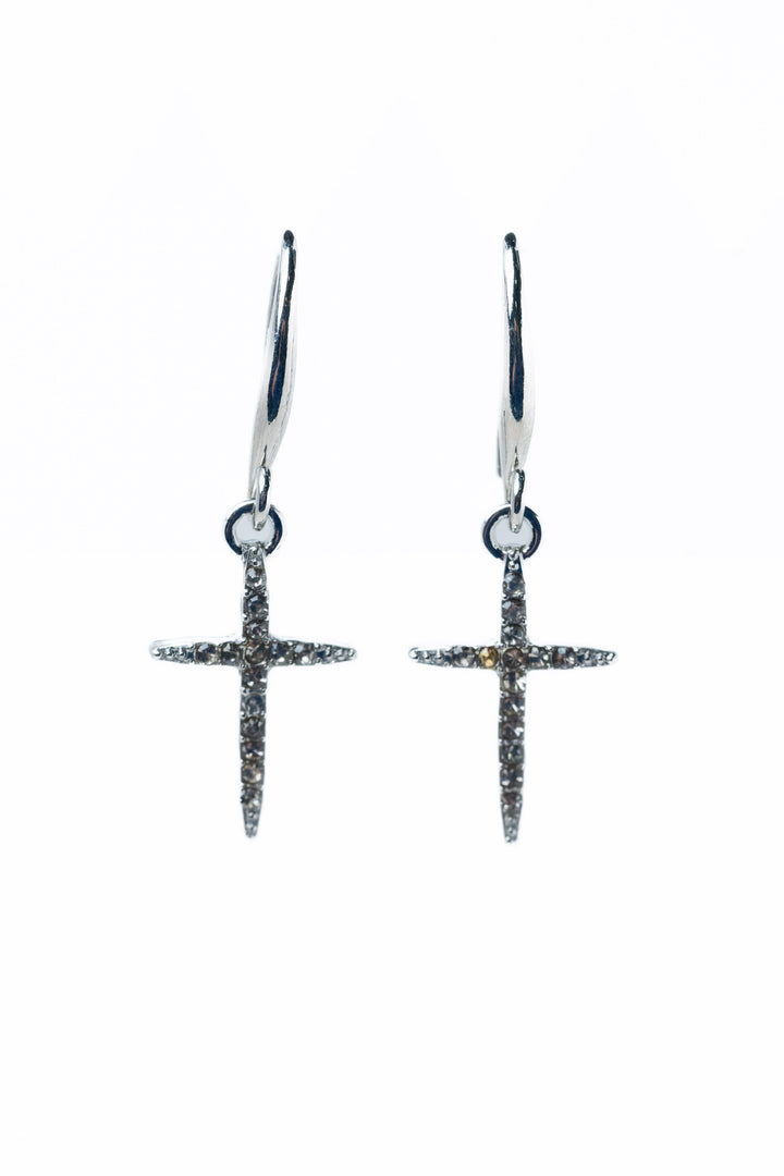 Like A Prayer Earrings - Silver