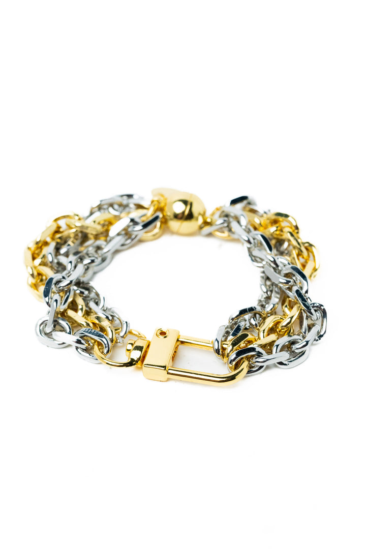 Tabby Bracelet - Gold Silver
