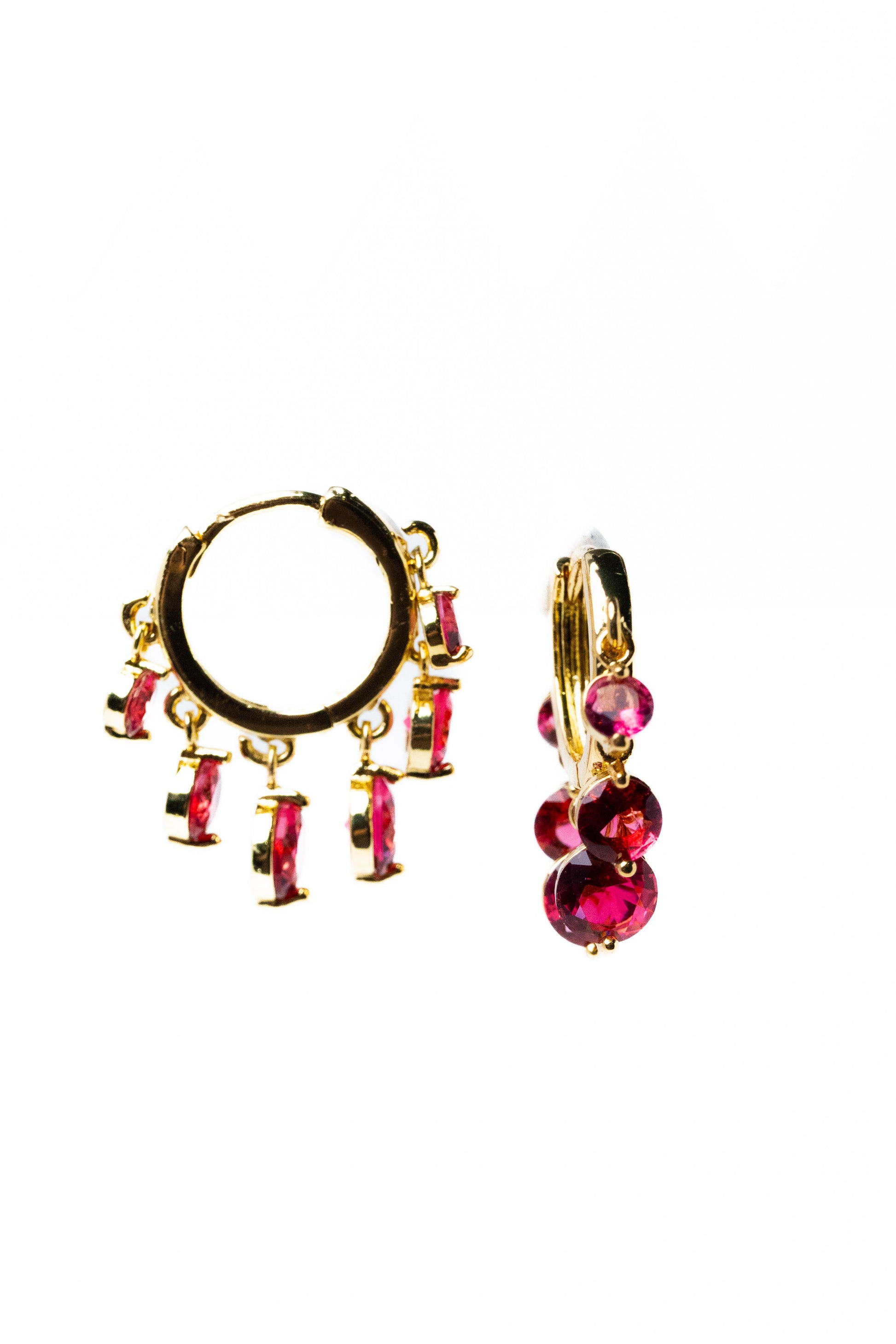 Hanging Around Earrings - Strawberry