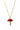 Amanita Necklace - Gold Strawberry