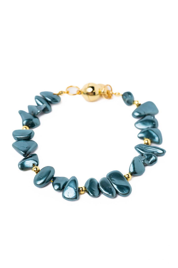 Tahitian Bracelet - Greyish Blue