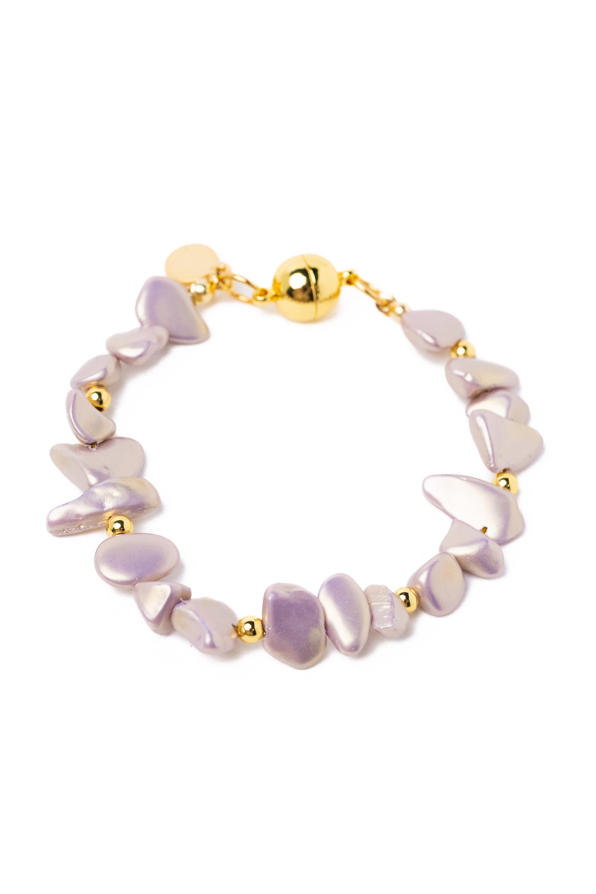 Tahitian Bracelet - Greyish Lilac