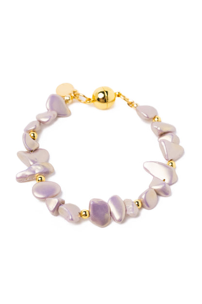 Tahitian Bracelet - Greyish Lilac